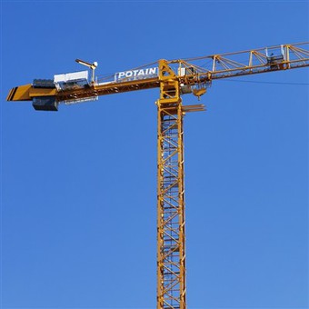 Grúa de la torre de potín
